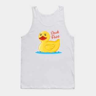 Duck face with a duck Tank Top